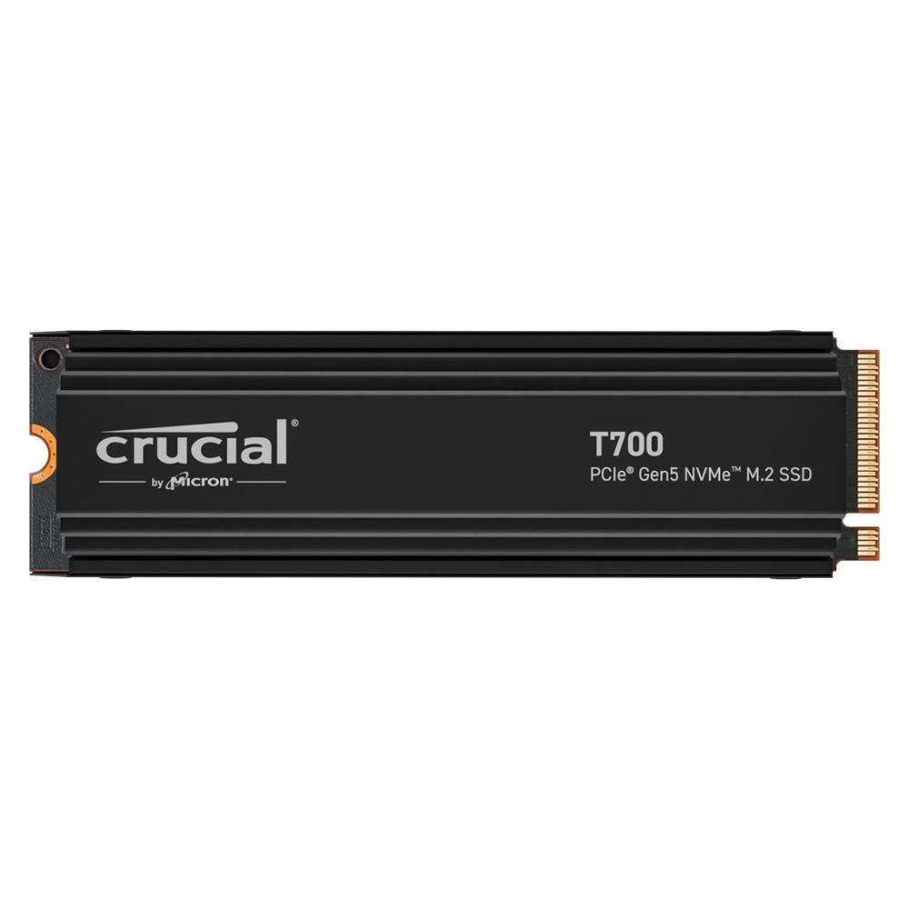 Crucial 2TB T700 Serisi 3D NAND 12400MB/11800MB PCIe Gen5 NVMe M.2 SSD